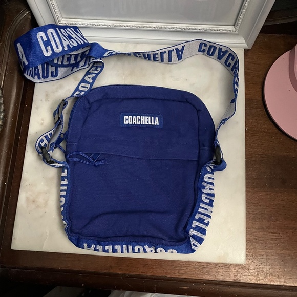 American Express Blue Coachella Crossbody Purse - Picture 3 of 8